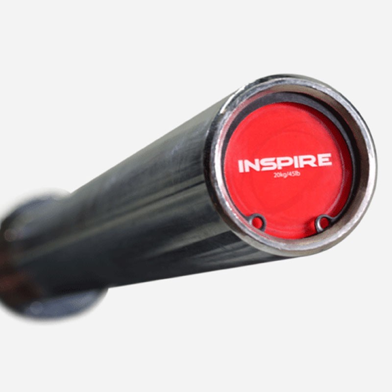 7 foot chrome olympic bar from Inspire Fitness