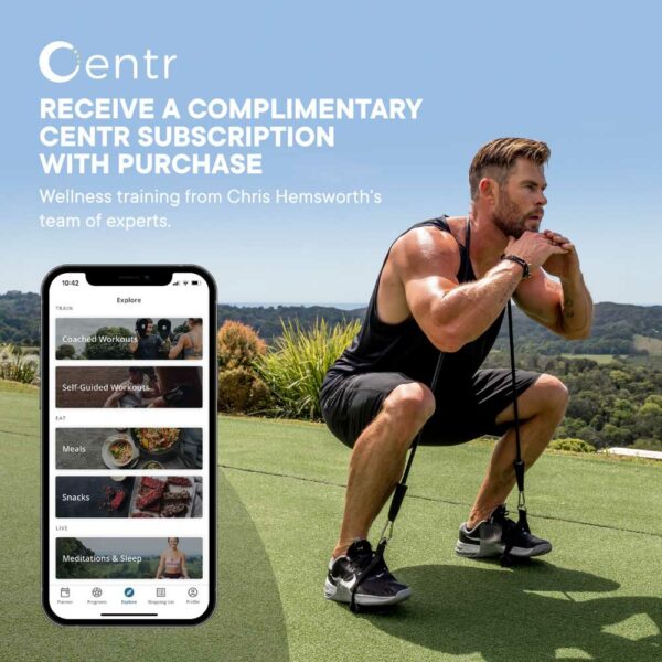 Receive a complimentary centr subscription with purchase